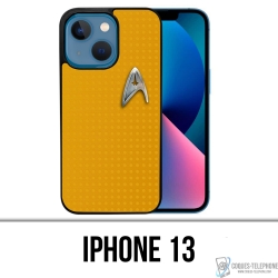 Coque iPhone 13 - Star Trek Jaune