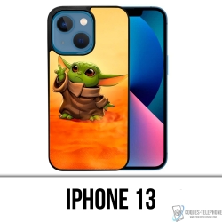 Cover iPhone 13 - Star Wars Baby Yoda Fanart