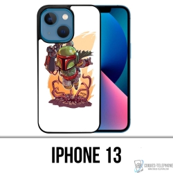IPhone 13 Case - Star Wars Boba Fett Cartoon