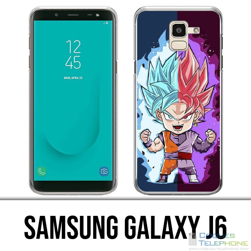 Coque Samsung Galaxy J6 - Dragon Ball Black Goku