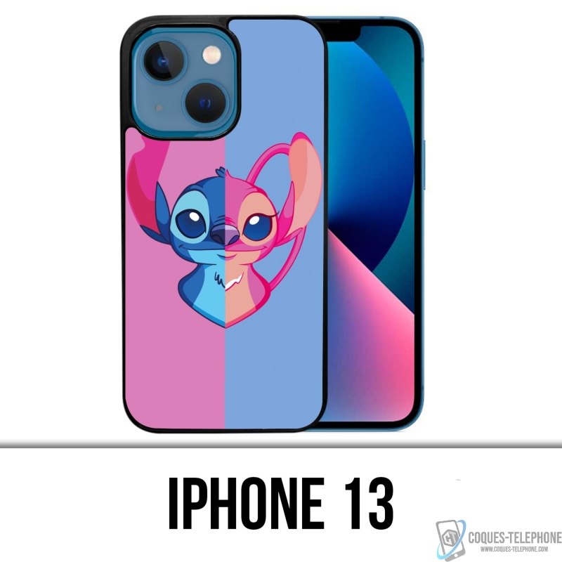 Custodia per iPhone 13 - Stitch Angel Heart Split