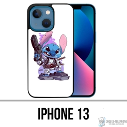 Coque iPhone 13 - Stitch Deadpool