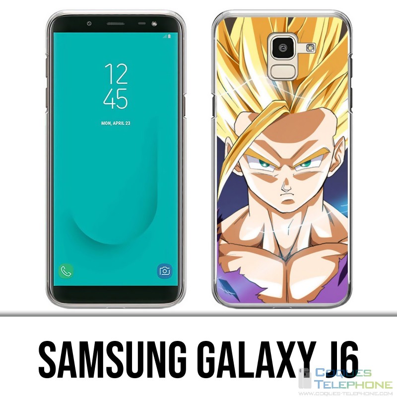 Coque Samsung Galaxy J6 - Dragon Ball Gohan Super Saiyan 2