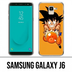 Samsung Galaxy J6 Hülle - Dragon Ball Goku Kristallkugel