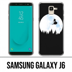Samsung Galaxy J6 Hülle - Dragon Ball Goku Clouds