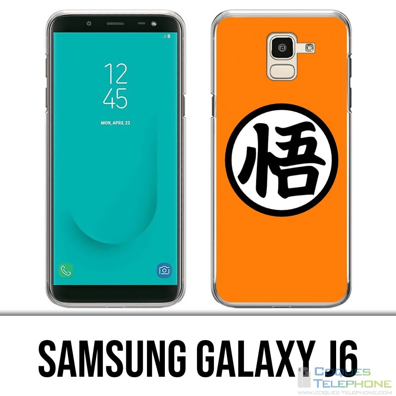 Coque Samsung Galaxy J6 - Dragon Ball Goku Logo