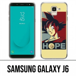 Coque Samsung Galaxy J6 - Dragon Ball Hope Goku
