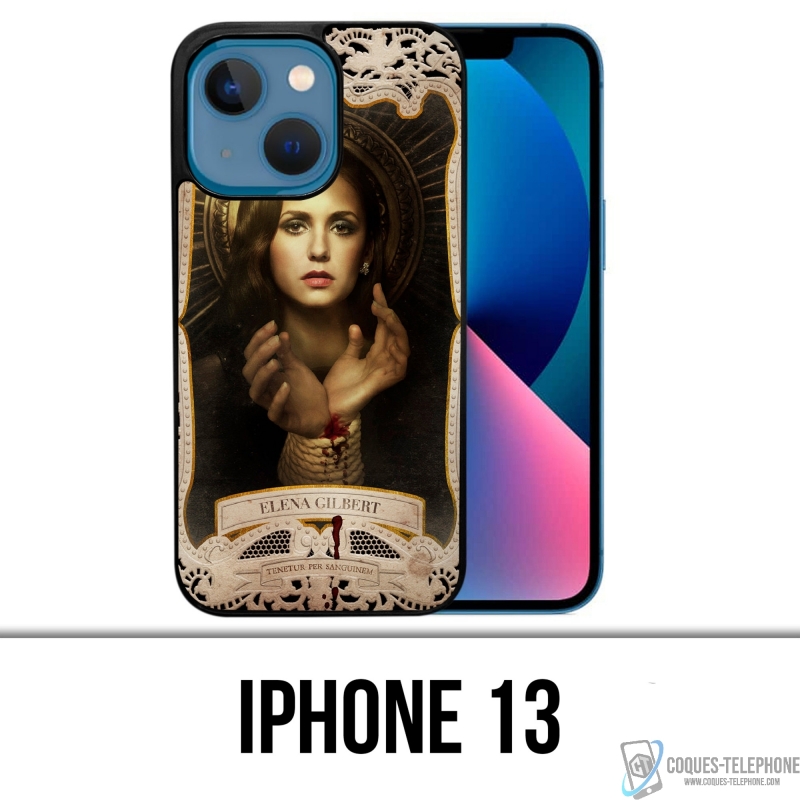 Coque iPhone 13 - Vampire Diaries Elena