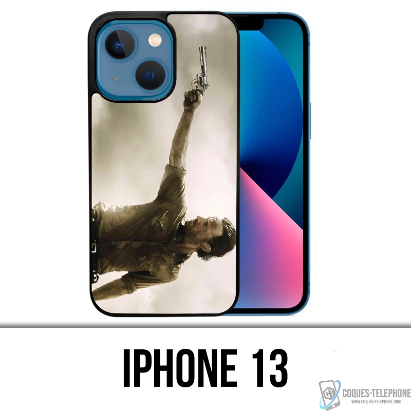 Coque iPhone 13 - Walking Dead Gun