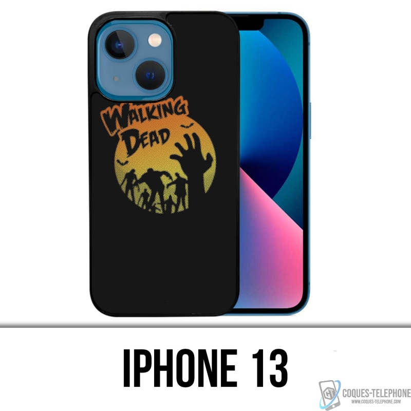 Funda para iPhone 13 - Walking Dead Logo Vintage