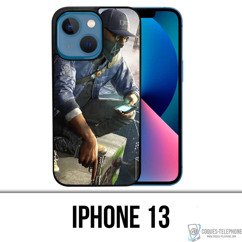 Coque iPhone 13 - Watch Dog 2