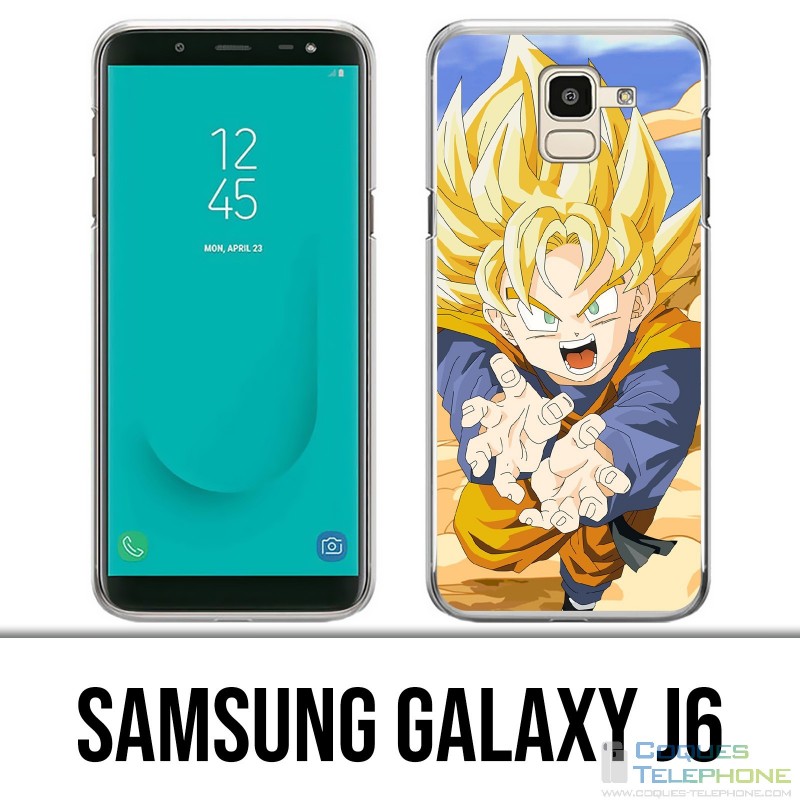 Samsung Galaxy J6 Case - Dragon Ball Sound Goten Fury