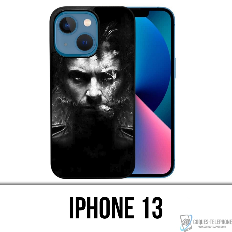 Coque iPhone 13 - Xmen Wolverine Cigare