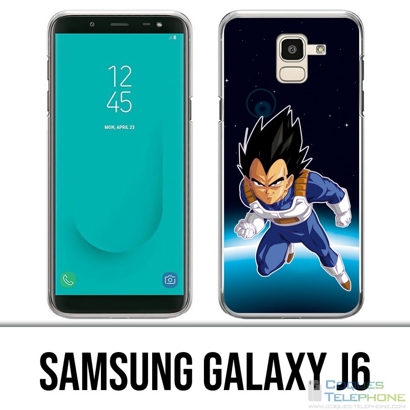 Coque Samsung Galaxy J6 - Dragon Ball Vegeta Espace