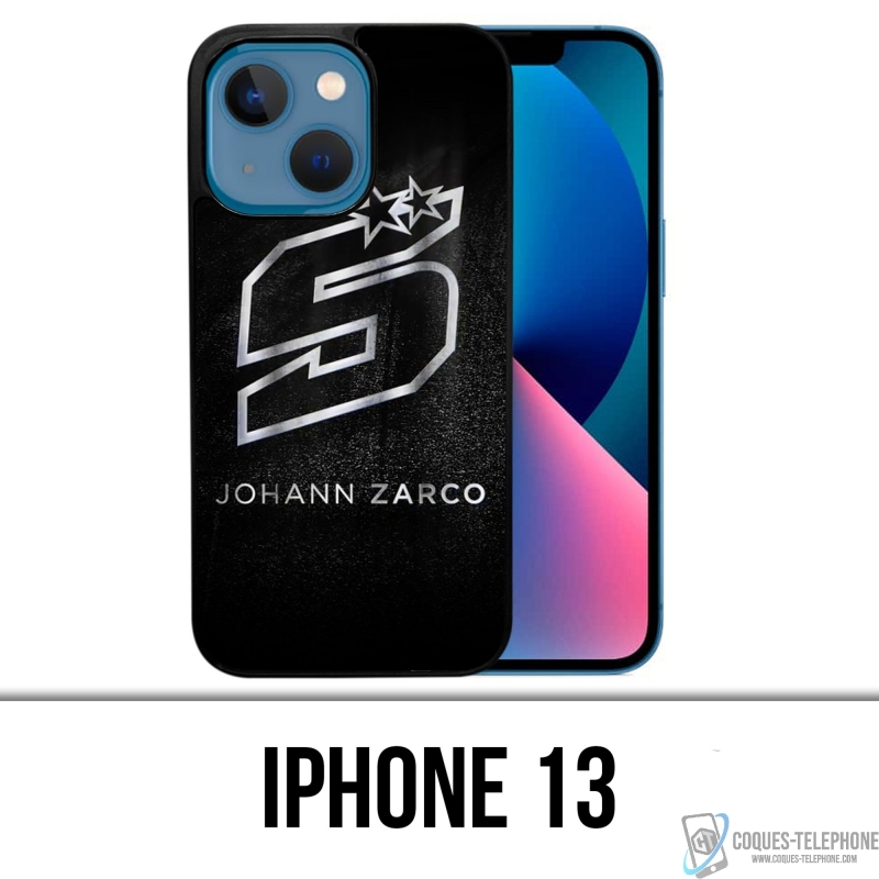 Coque iPhone 13 - Zarco Motogp Grunge