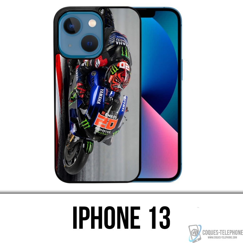 Cover iPhone 13 - Quartararo Motogp Yamaha M1 Pilot