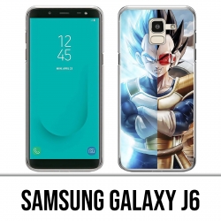 Samsung Galaxy J6 Hülle - Dragon Ball Vegeta Super Saiyan