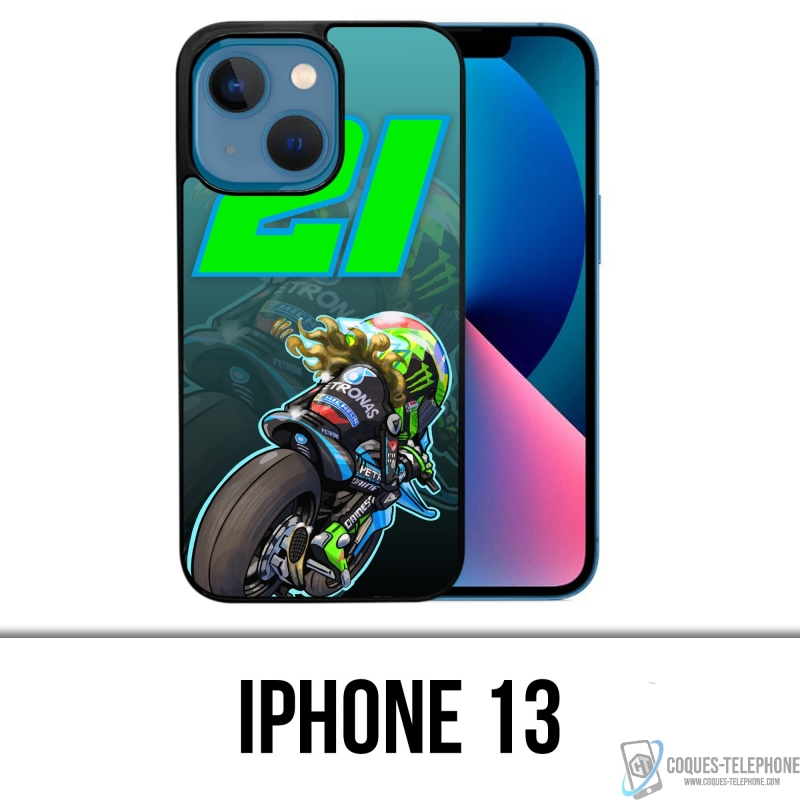 Funda para iPhone 13 - Morbidelli Petronas Cartoon