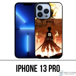 Coque iPhone 13 Pro - Attak On Titan Poster