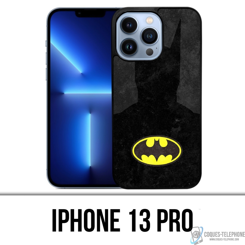 Coque iPhone 13 Pro - Batman Art Design