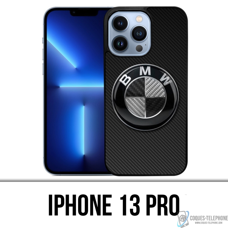 Funda para iPhone 13 Pro - Bmw Logo Carbon