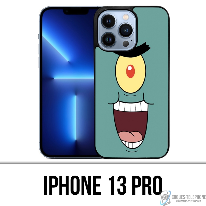 Coque iPhone 13 Pro - Bob Éponge Plankton