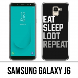 Carcasa Samsung Galaxy J6 - Eat Sleep Loot Repeat