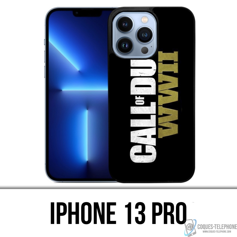 Custodia per iPhone 13 Pro - Logo Call Of Duty Ww2