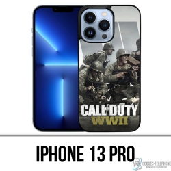 Coque iPhone 13 Pro - Call Of Duty Ww2 Personnages