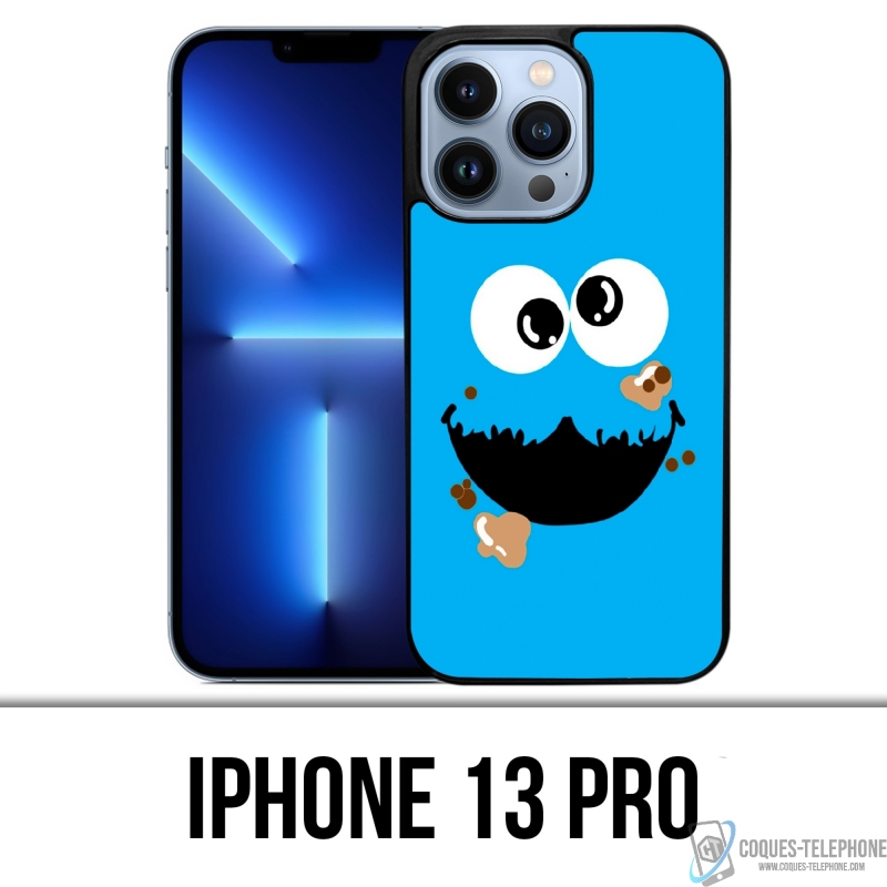 Coque iPhone 13 Pro - Cookie Monster Face