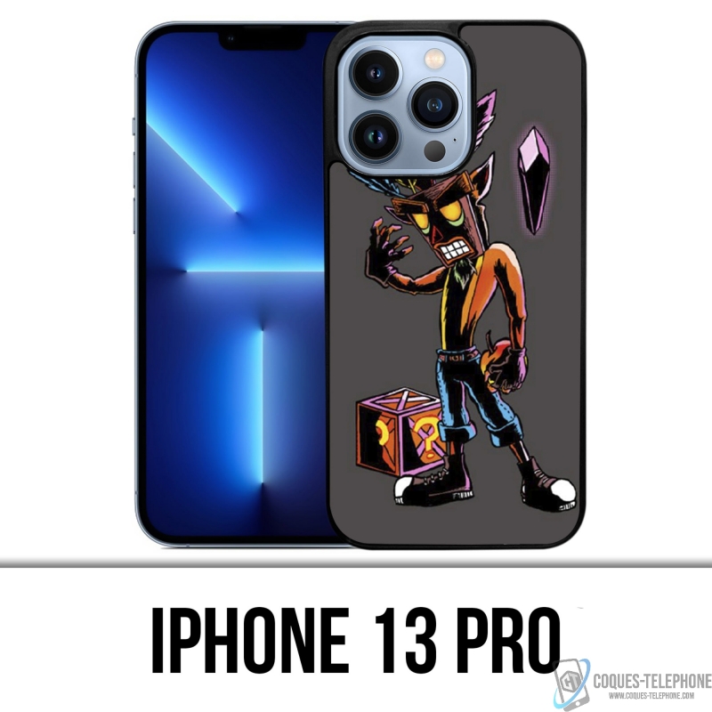 Custodia IPhone 13 Pro - Maschera Crash Bandicoot