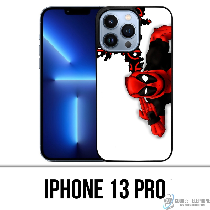 Coque iPhone 13 Pro - Deadpool Bang