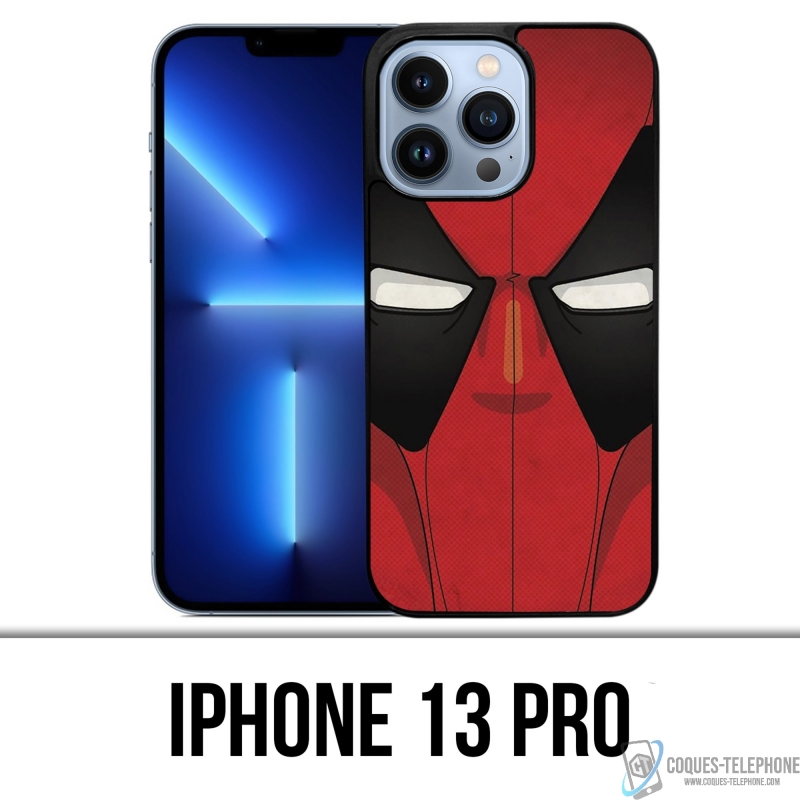 Funda para iPhone 13 Pro - Máscara de Deadpool