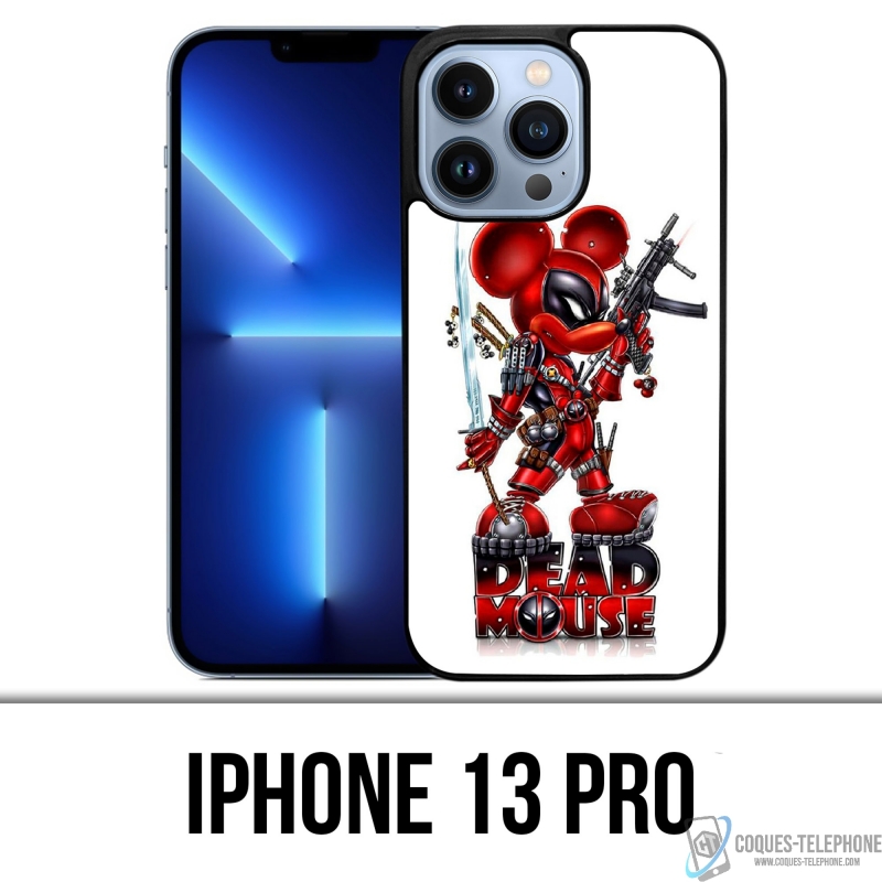 Funda para iPhone 13 Pro - Deadpool Mickey