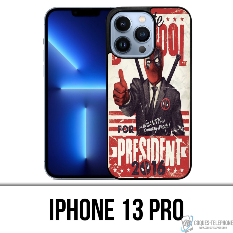 Funda para iPhone 13 Pro - Deadpool President