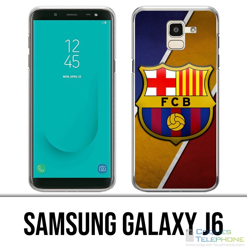 Custodia Samsung Galaxy J6 - Football Fc Barcelona