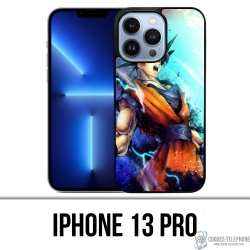 Coque iPhone 13 Pro - Dragon Ball Goku Couleur