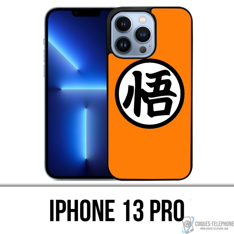 Coque iPhone 13 Pro - Dragon Ball Goku Logo