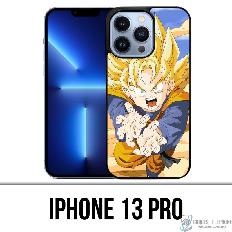 Coque iPhone 13 Pro - Dragon Ball Son Goten Fury