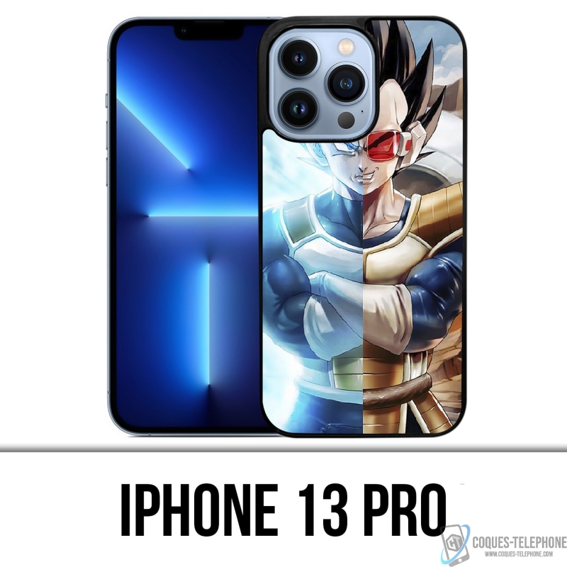 Coque iPhone 13 Pro - Dragon Ball Vegeta Super Saiyan