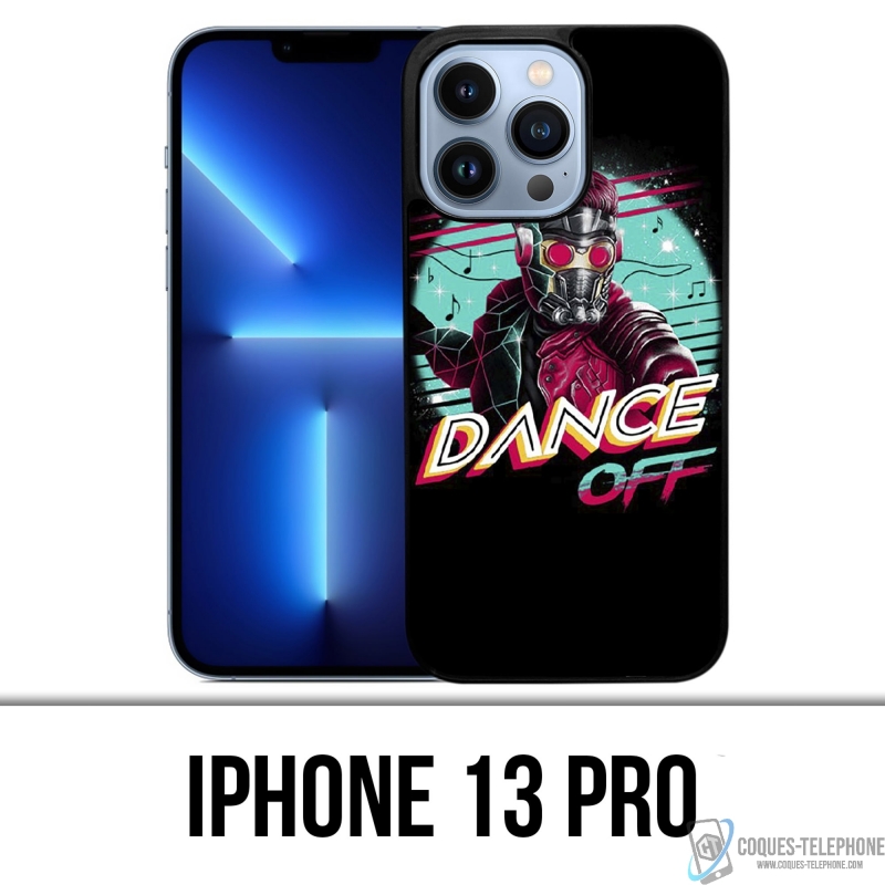 Coque iPhone 13 Pro - Gardiens Galaxie Star Lord Dance