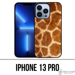 Coque iPhone 13 Pro - Girafe Fourrure