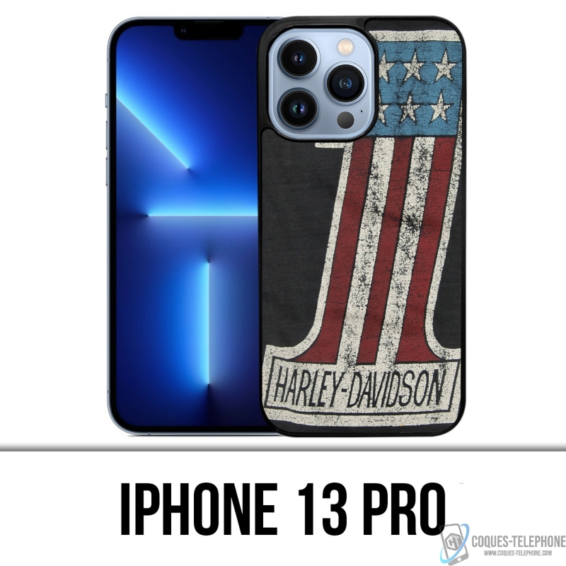 Coque iPhone 13 Pro - Harley Davidson Logo 1