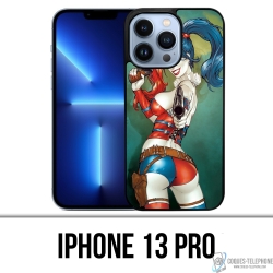 Coque iPhone 13 Pro - Harley Quinn Comics