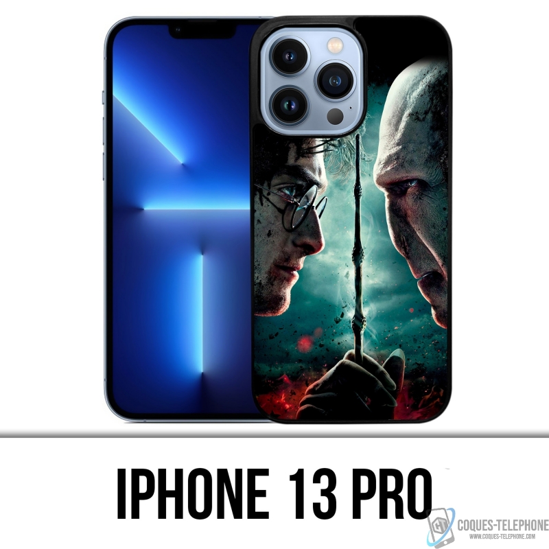 Coque iPhone 13 Pro - Harry Potter Vs Voldemort