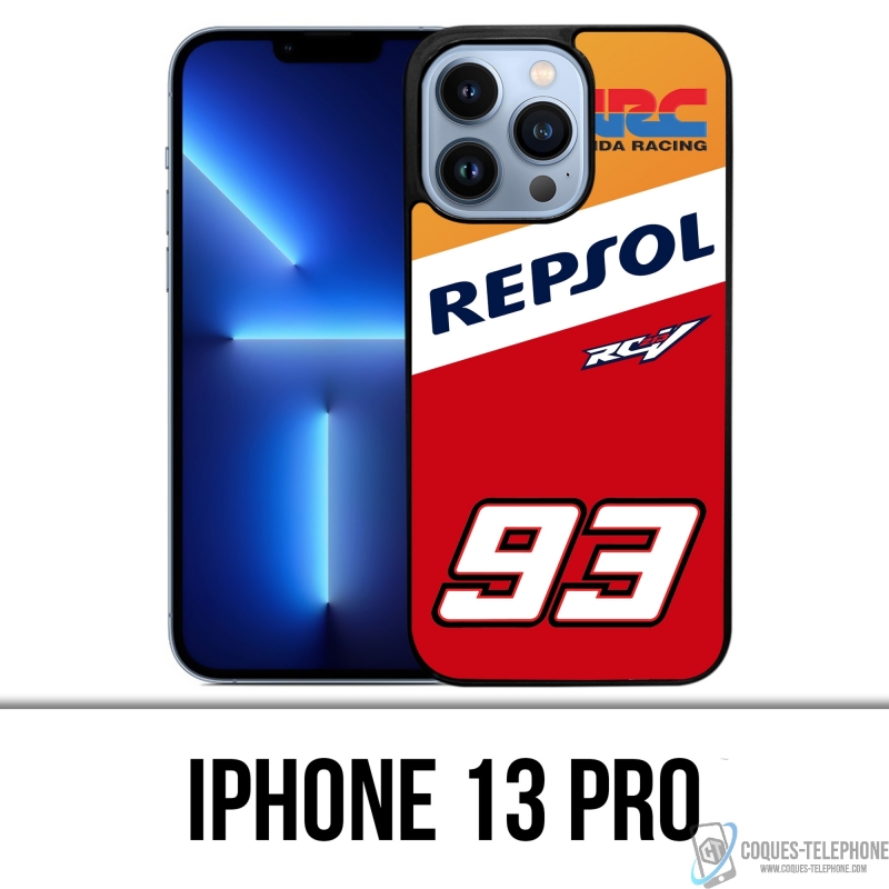 Coque iPhone 13 Pro - Honda Repsol Marquez