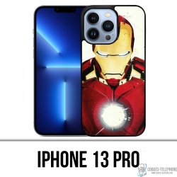 Coque iPhone 13 Pro - Iron Man Paintart