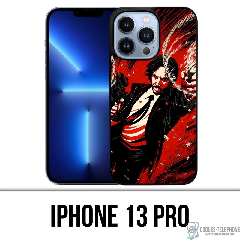 Coque iPhone 13 Pro - John Wick Comics