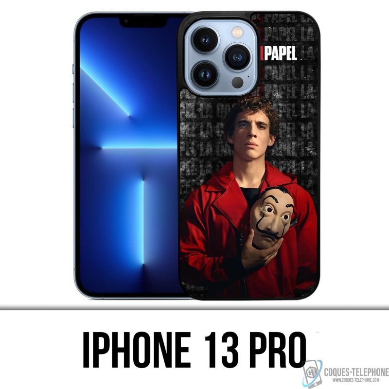 Coque iPhone 13 Pro - La Casa De Papel - Rio Masque