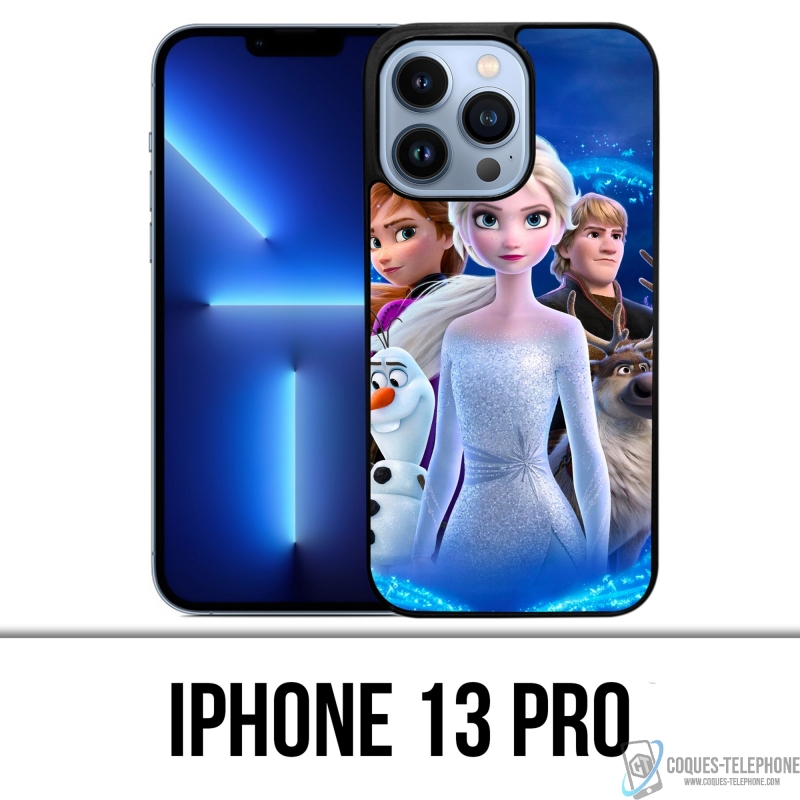 Coque iPhone 13 Pro - La Reine Des Neiges 2 Personnages